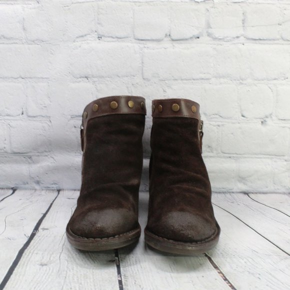 FLY LONDON Leather Side-Zip Ankle Boots Size 37 - Picture 4 of 9